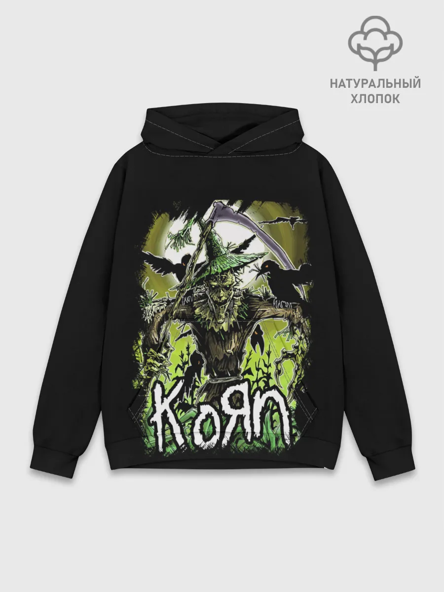 Худи мужской база хлопок / KoЯn