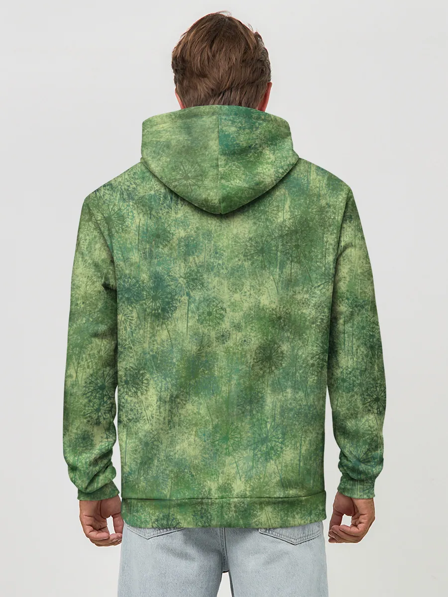 Худи мужской база хлопок / Одуванчики