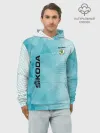 Худи мужской база хлопок / SKODA