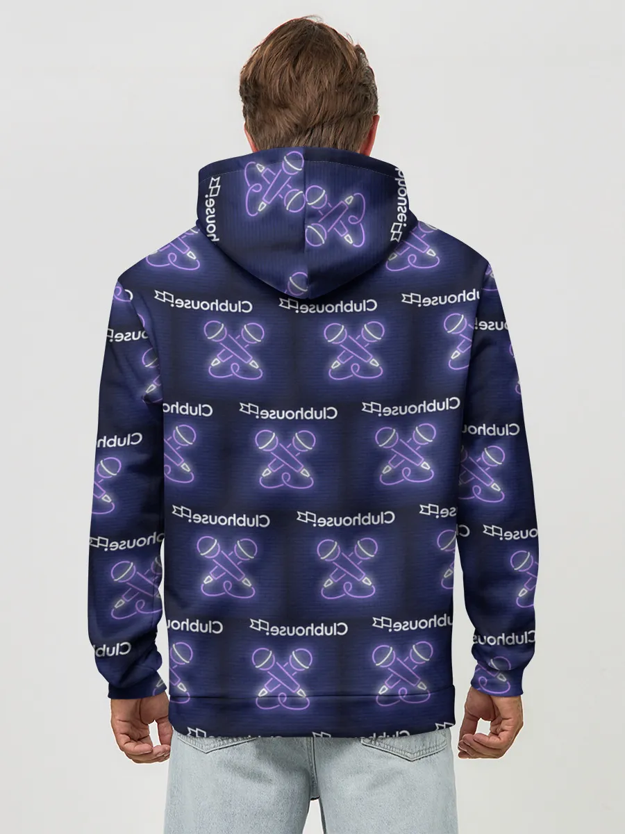 Худи мужской база хлопок / clubhouse