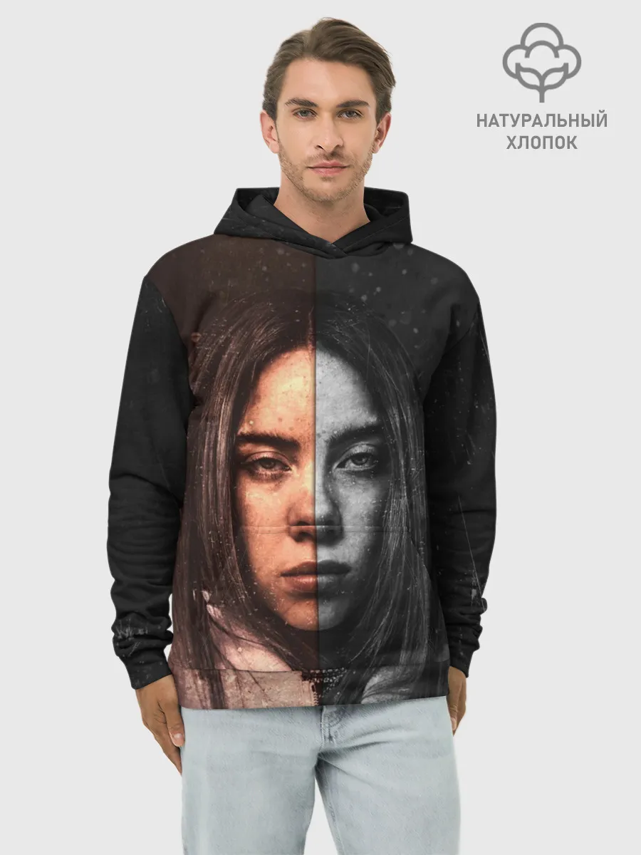 Худи мужской база хлопок / Билли Айлиш | Billie Eilish