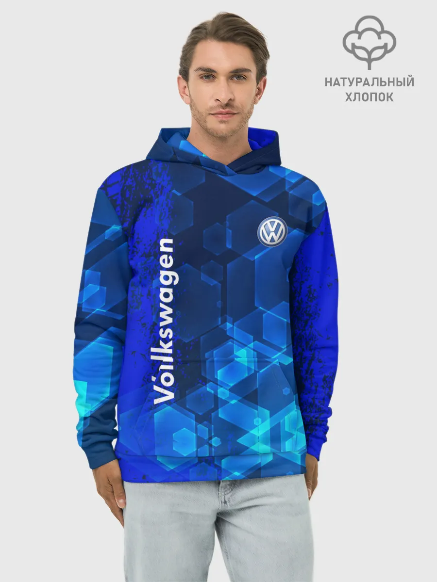Худи мужской база хлопок / Volkswagen