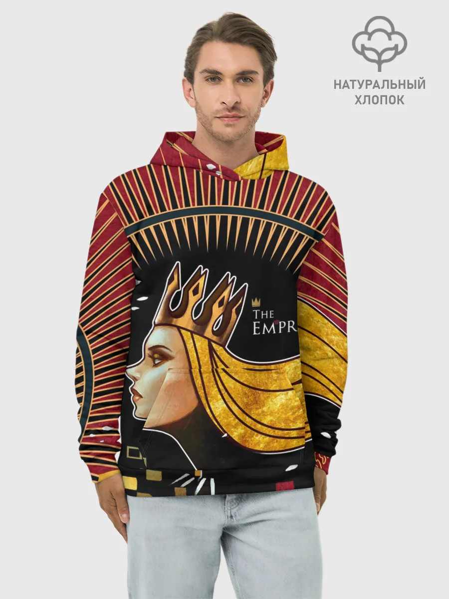 Худи мужской база хлопок / AK47 The Empress | Императрица