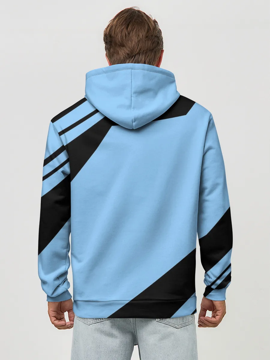 Худи мужской база хлопок / Волк