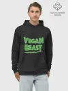 Худи мужской база хлопок / Vegan Beast