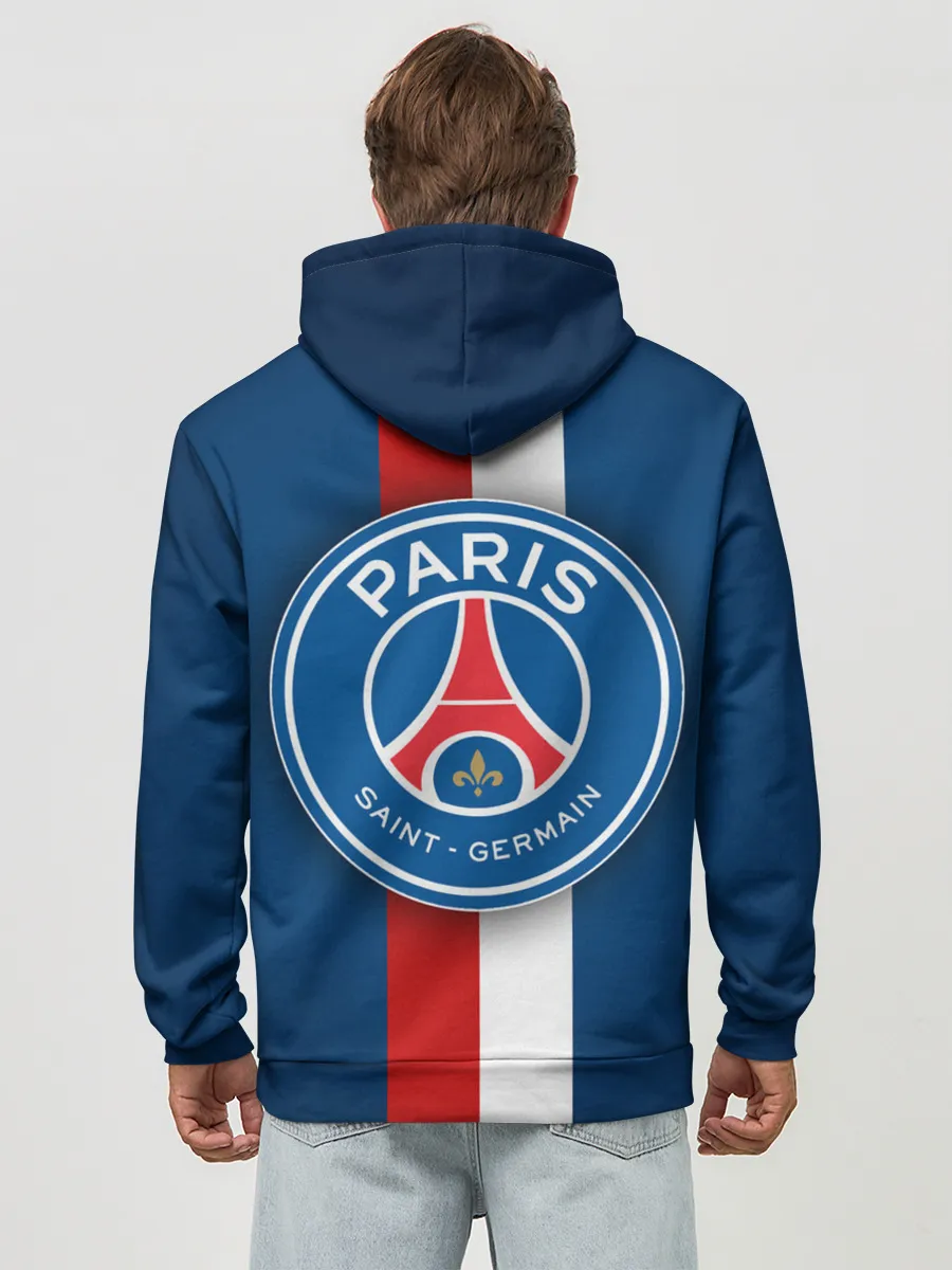 Худи мужской база хлопок / ФК Пари Сен-Жермен