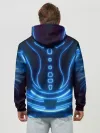 Худи мужской база хлопок / Неоновая броня | Neon Armor