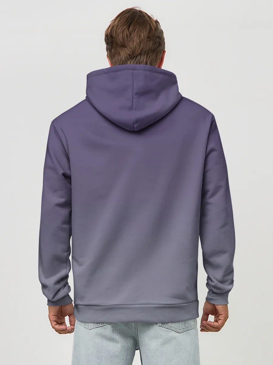 Худи мужской база хлопок / ведьма сова луна