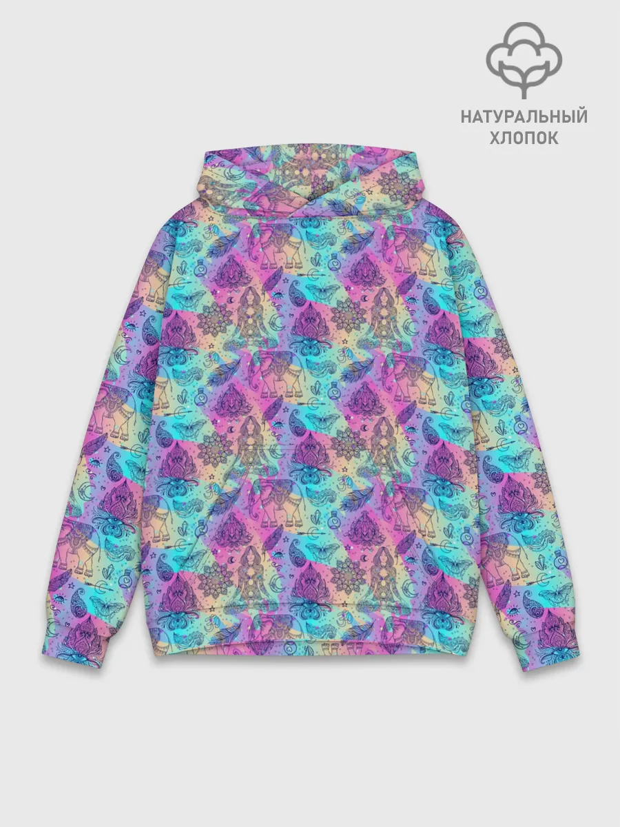 Худи мужской база хлопок / Медитация