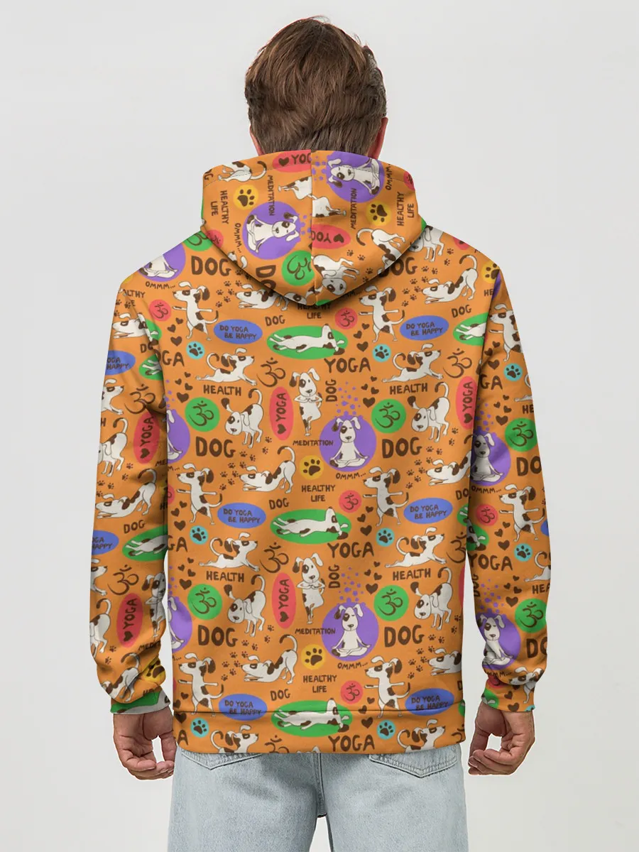 Худи мужской база хлопок / Йога