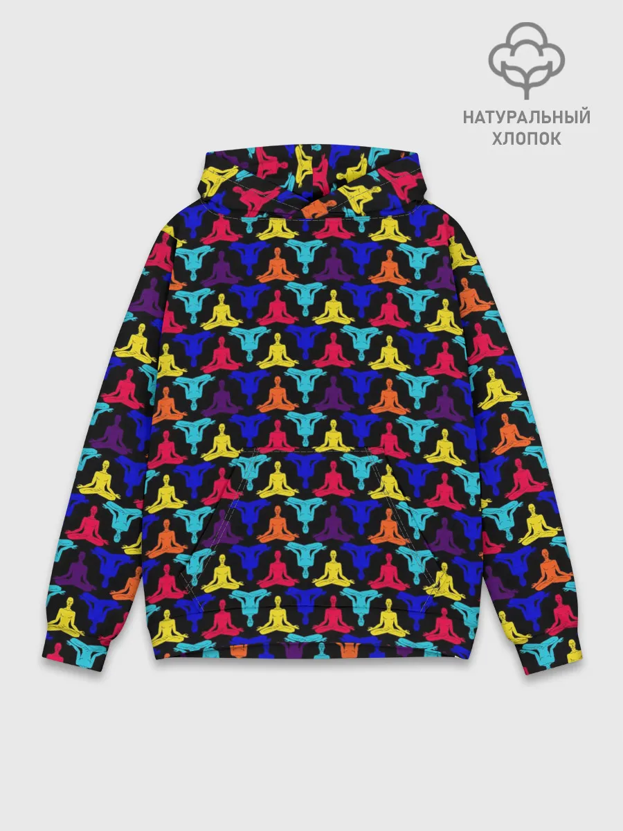 Худи мужской база хлопок / Йога