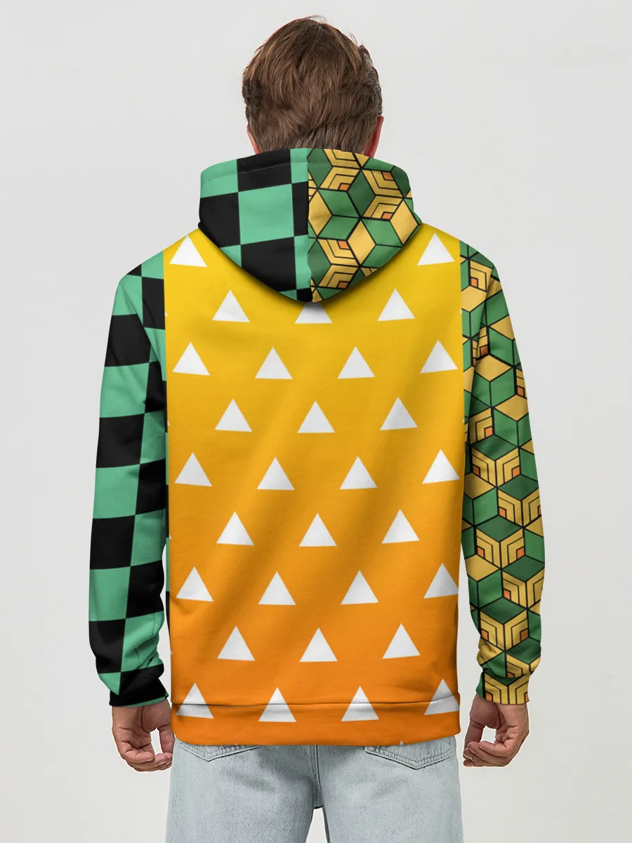 Худи мужской база хлопок / ТАНДЖИРО | ЗЕНИТЦУ | ТОМИОКА