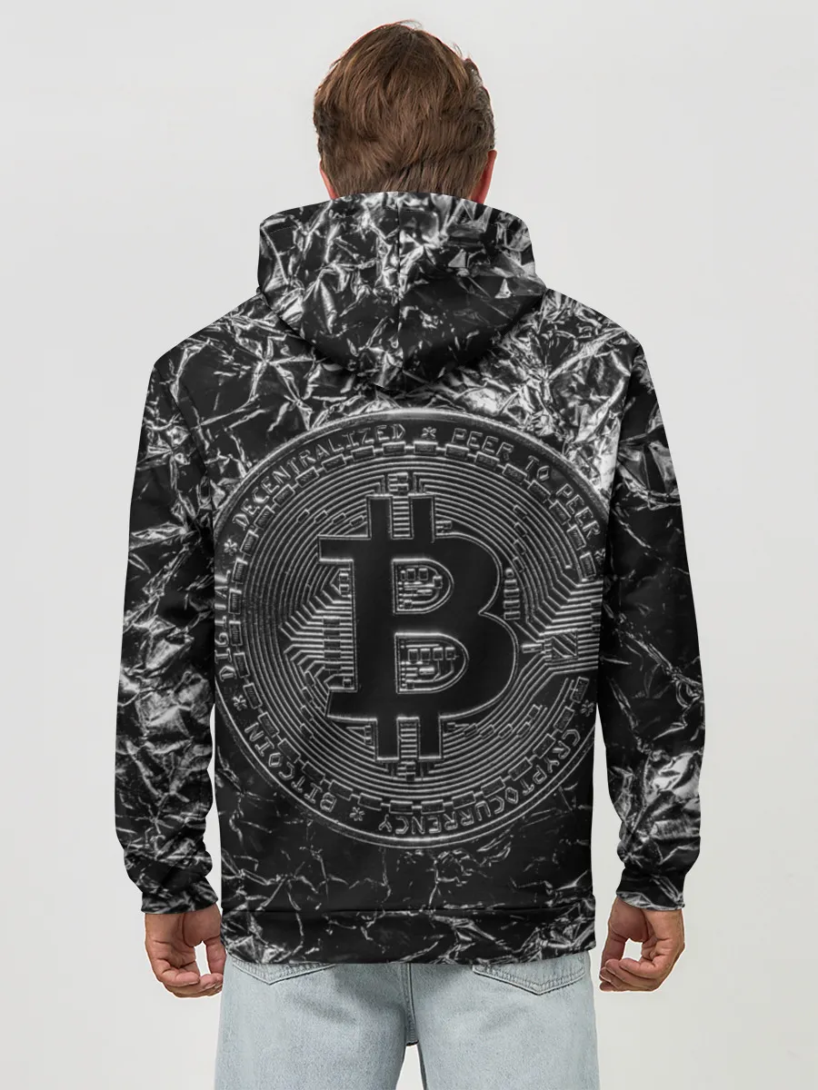 Худи мужской база хлопок / БИТКОИН | BITCOIN