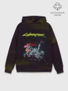 Худи мужской база хлопок / Cyberpunk 2077 киберубийство