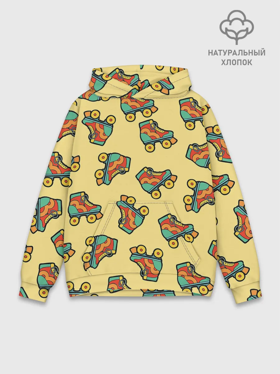 Худи мужской база хлопок / Ролики