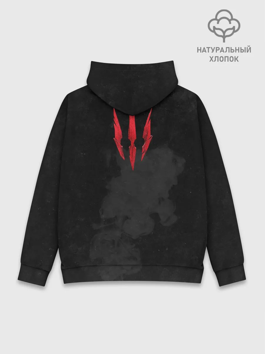 Худи мужской база хлопок / Ведьмак