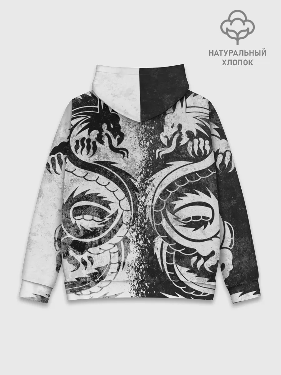 Худи мужской база хлопок / ДРАКОНЫ | DRAGONS