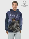 Худи мужской база хлопок / Halo Infinite
