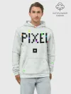 Худи мужской база хлопок / Im a Pixel