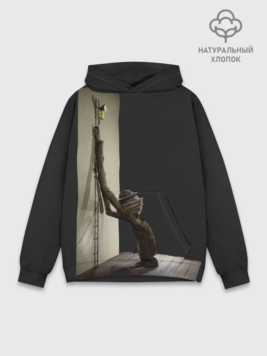 Худи мужской база хлопок / Little Nightmares Постер