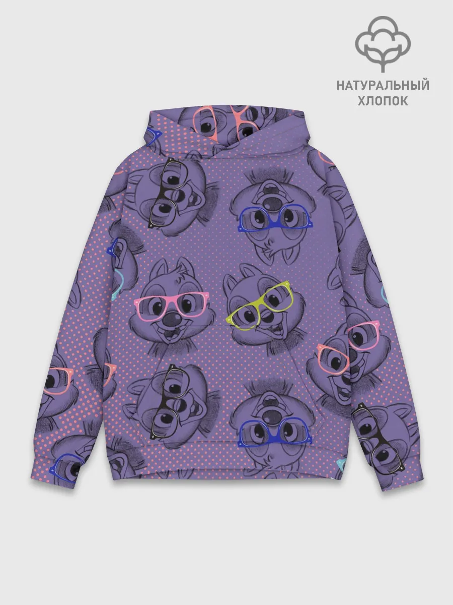 Худи мужской база хлопок / Chip n Dale