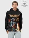 Худи мужской база хлопок / Powerwolf