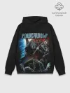 Худи мужской база хлопок / Powerwolf