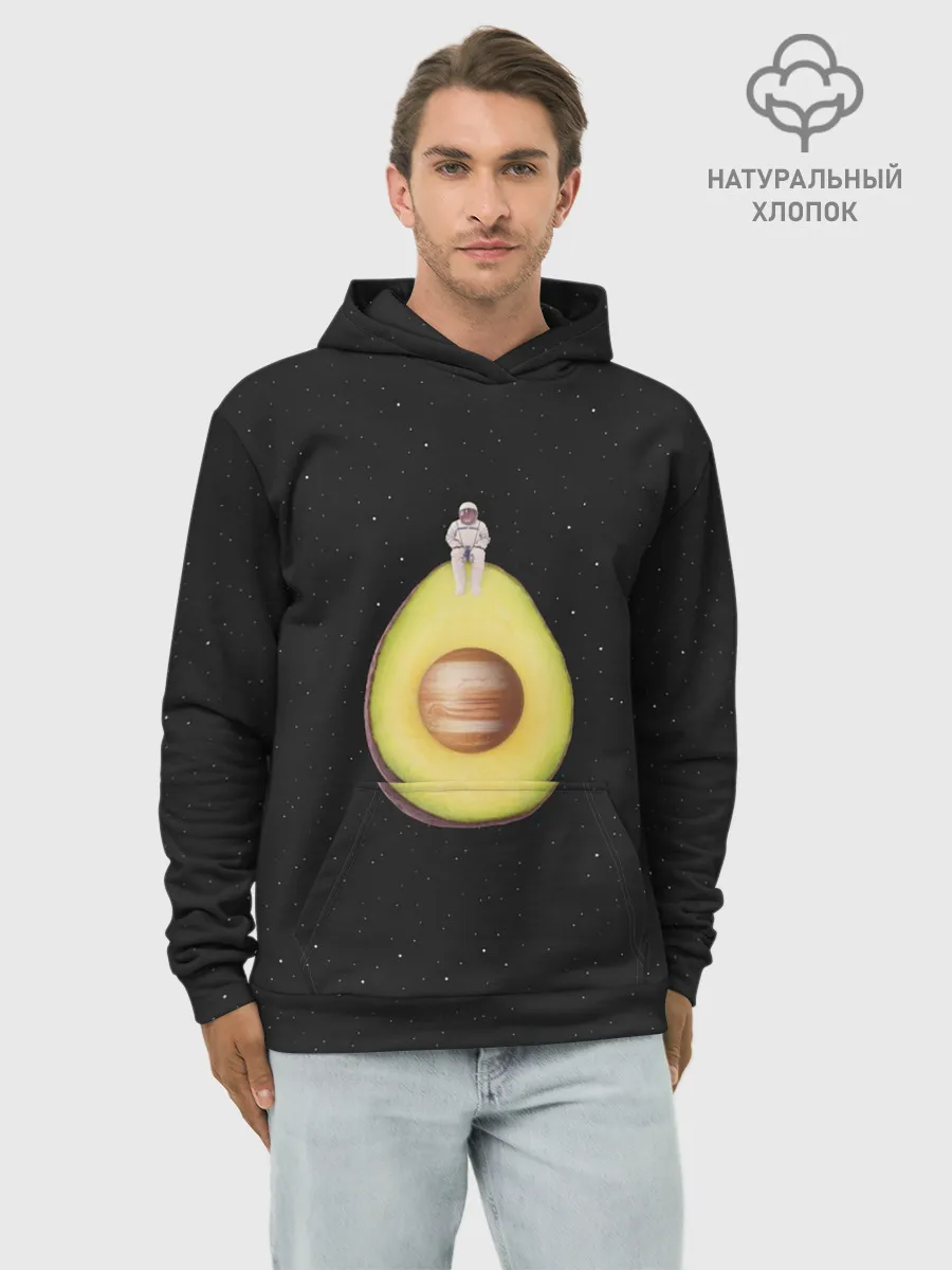 Худи мужской база хлопок / Космокадо