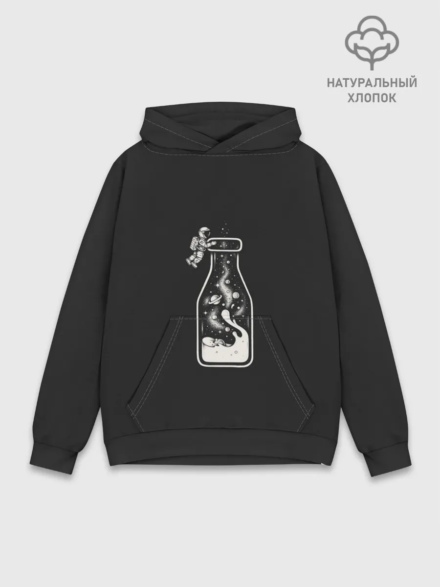 Худи мужской база хлопок / Milky Way