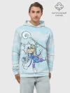 Худи мужской база хлопок / Снежный танец | Dota 2