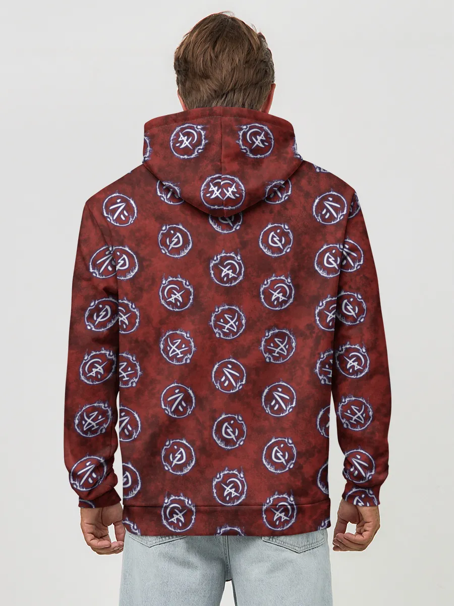 Худи мужской база хлопок / Collapse. Энергоудары