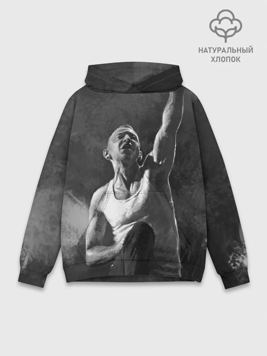 Худи мужской база хлопок / LINKIN PARK