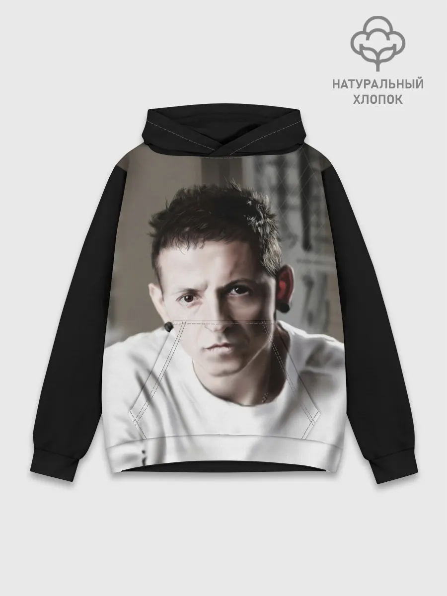 Худи мужской база хлопок / Честер