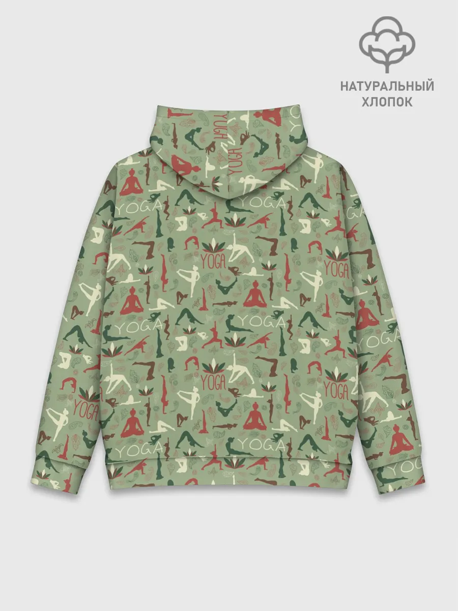 Худи мужской база хлопок / Йога