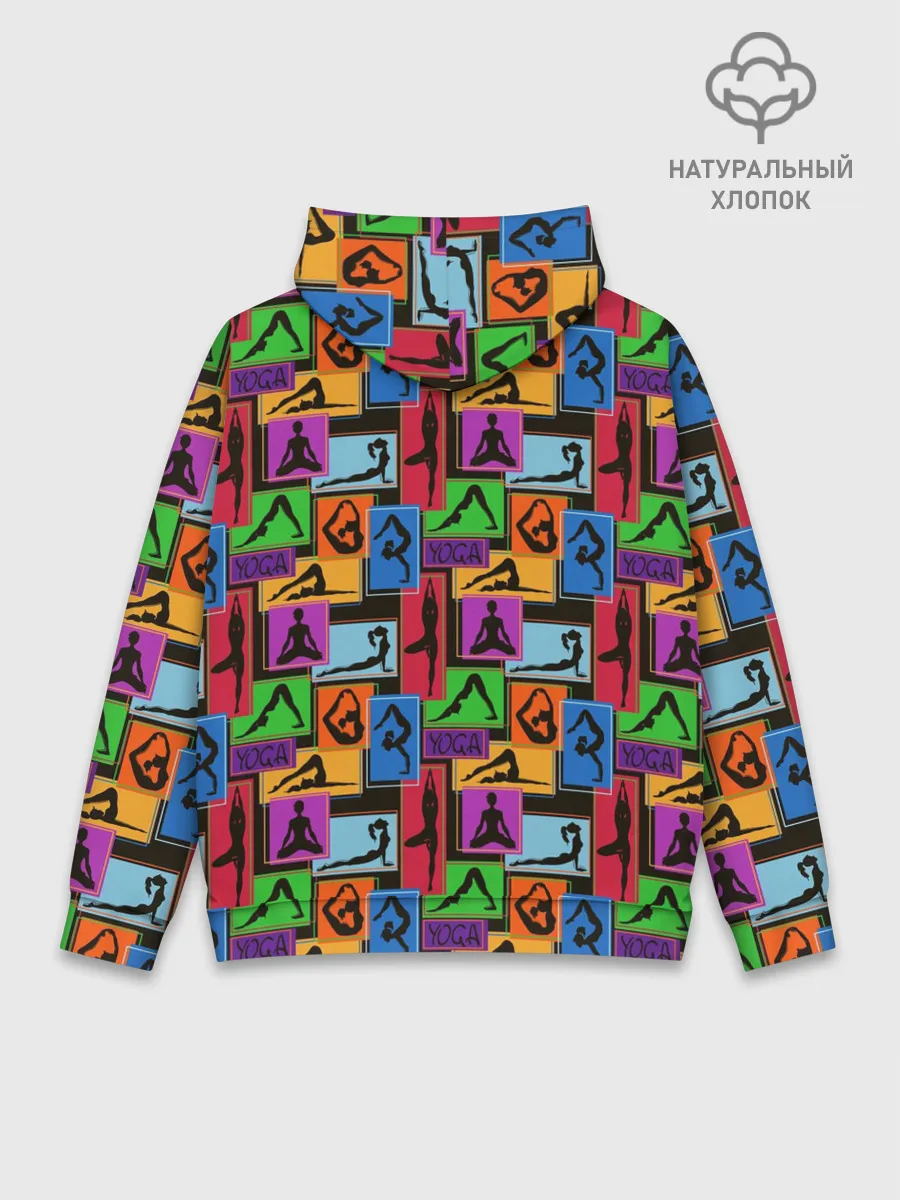 Худи мужской база хлопок / Йога