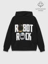 Худи мужской база хлопок / Robot Rock