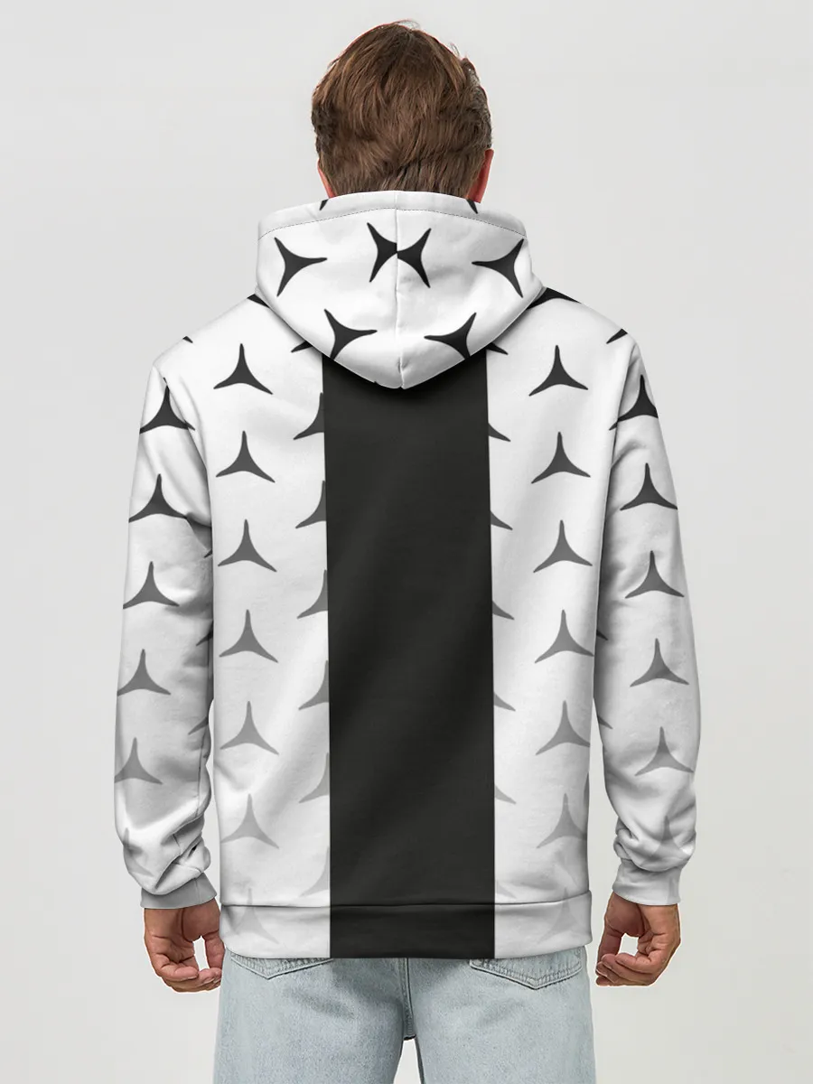 Худи мужской база хлопок / MERCEDES BENZ