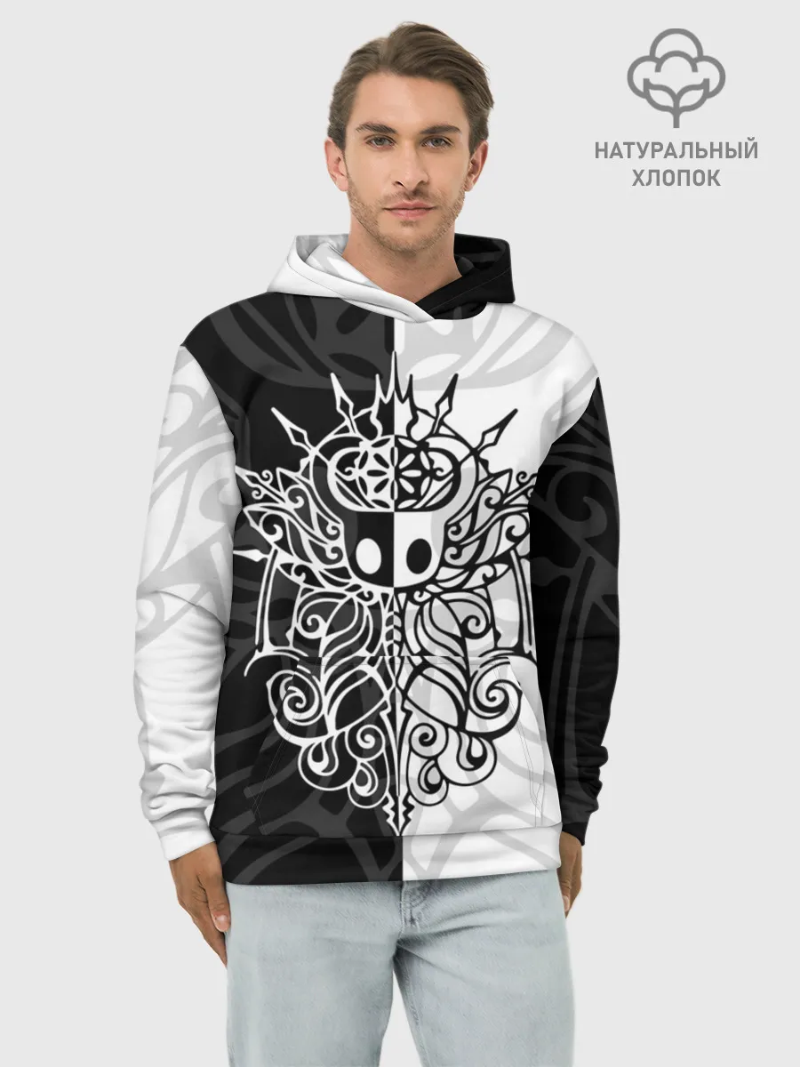Худи мужской база хлопок / HOLLOW KNIGHT | ХОЛЛОУ НАЙТ