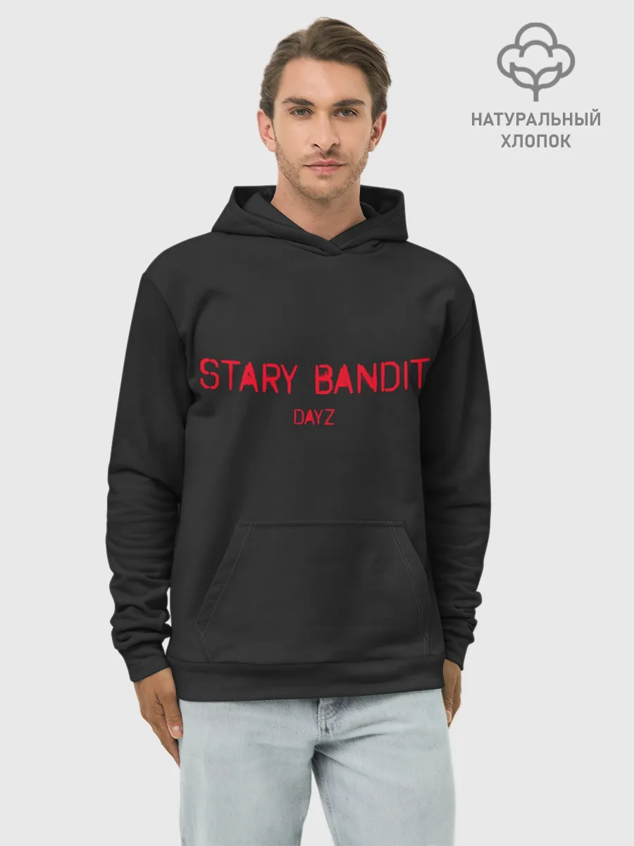 Худи мужской база хлопок / Stary Bandit