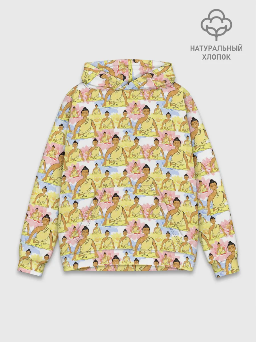 Худи мужской база хлопок / Йога