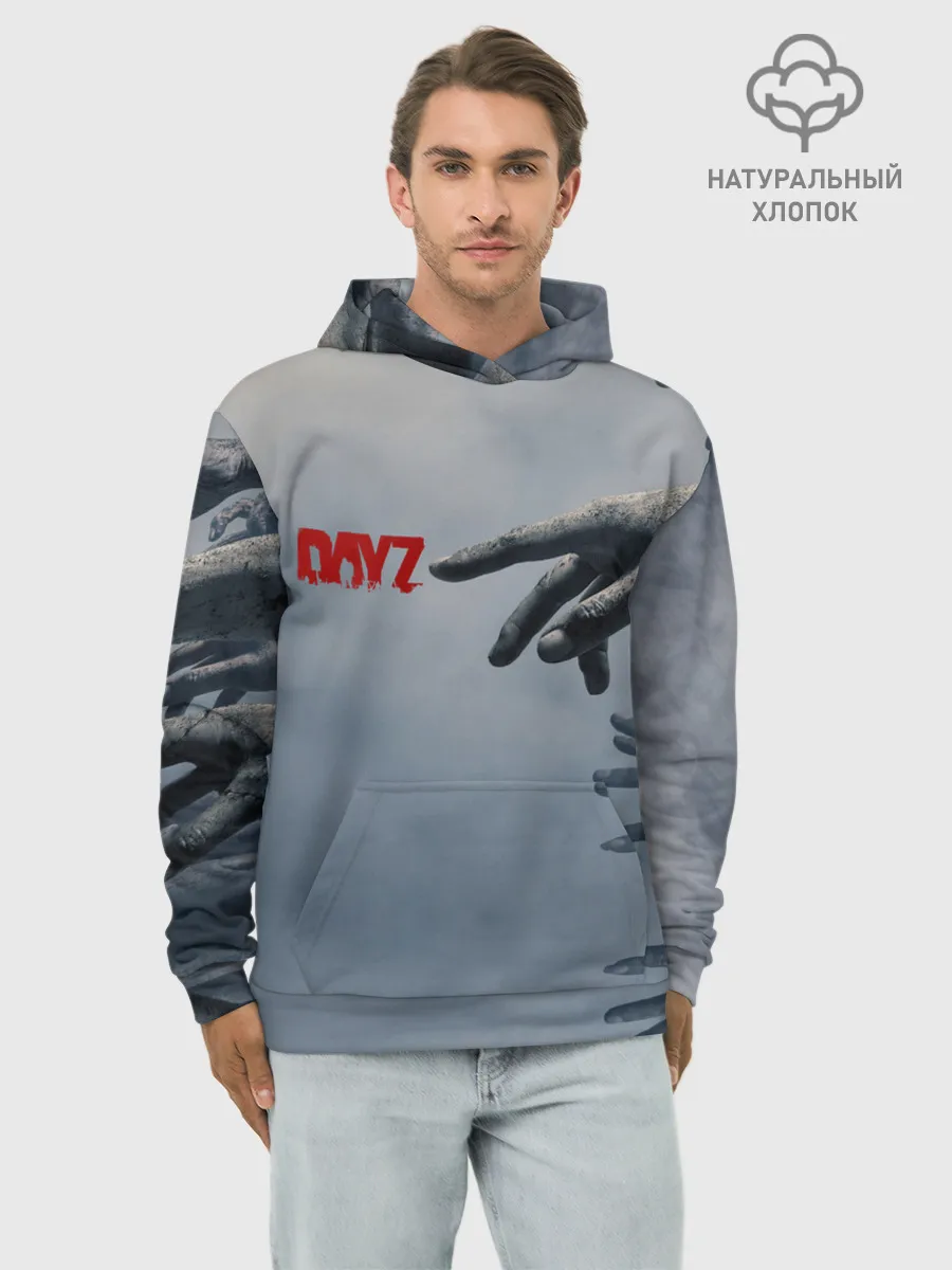 Худи мужской база хлопок / DAYZombie | ДЕЙЗИ
