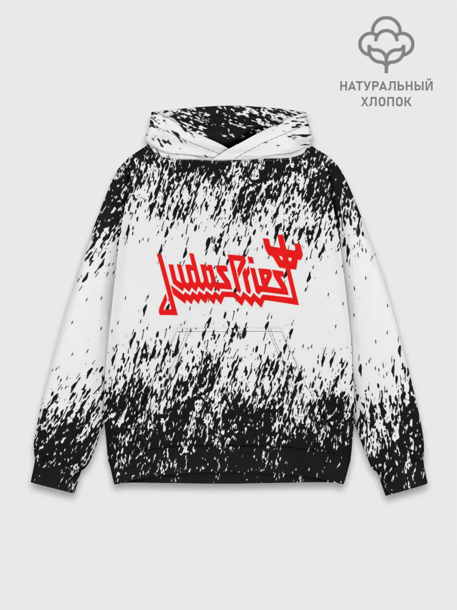 Худи мужской база хлопок / Judas Priest: