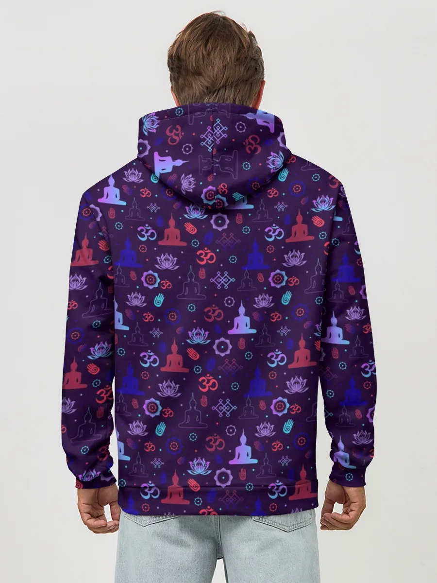 Худи мужской база хлопок / Медитация