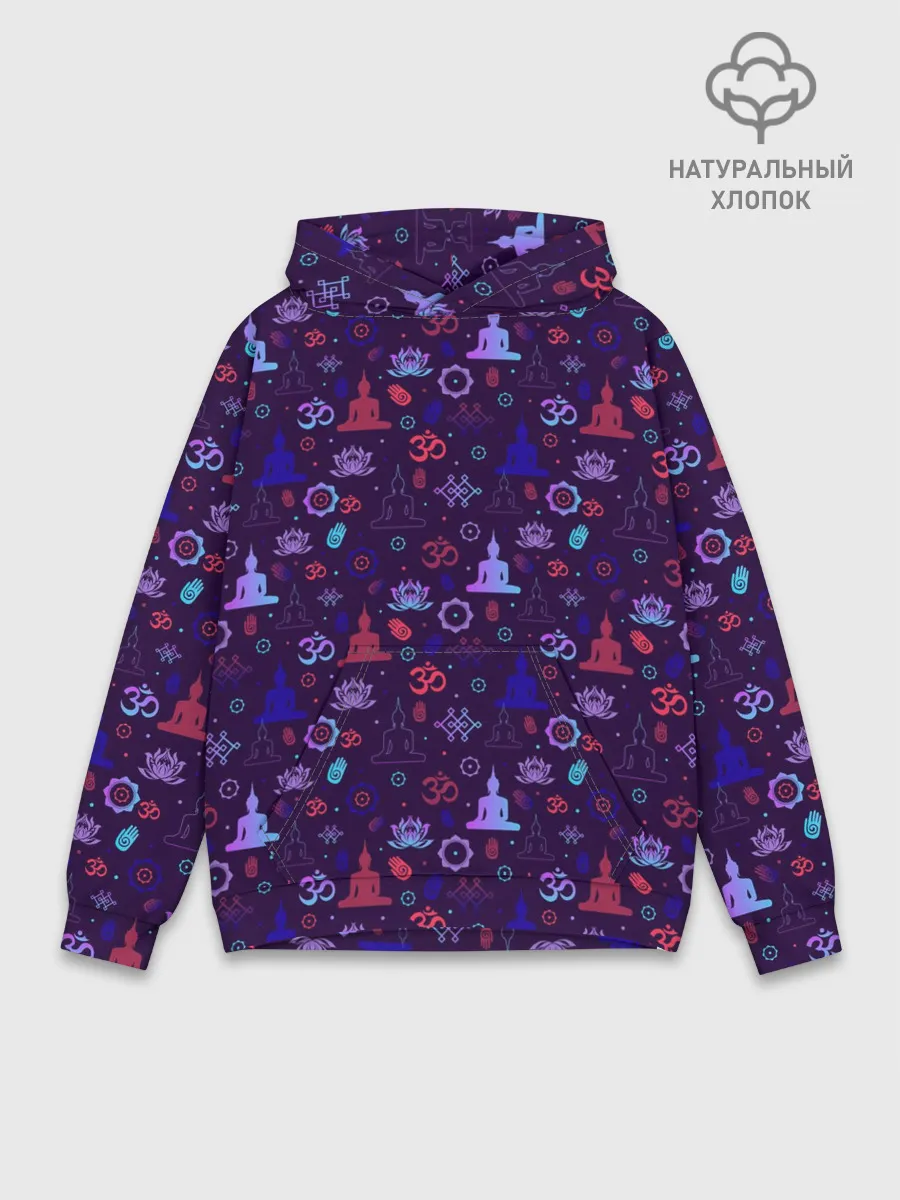 Худи мужской база хлопок / Медитация