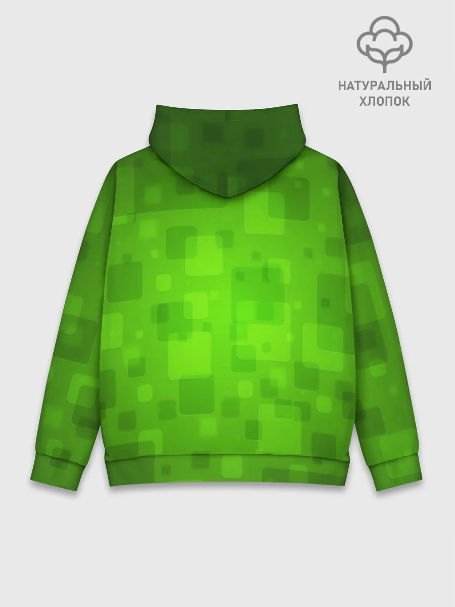 Худи мужской база хлопок / Minecraft