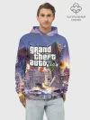 Худи мужской база хлопок / ЭКШЕН Grand Theft Auto V