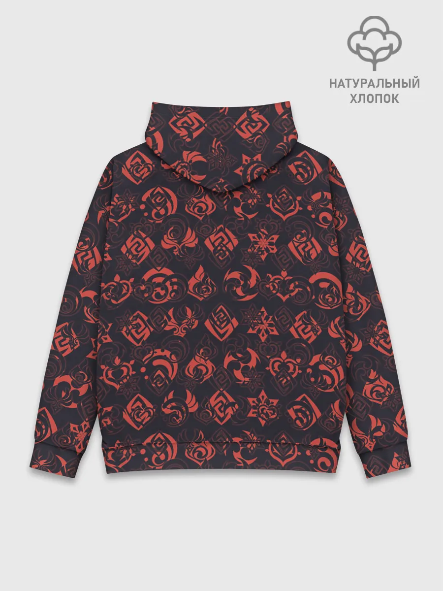 Худи мужской база хлопок / Genshin Impact