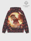 Худи мужской база хлопок / Genshin Impact