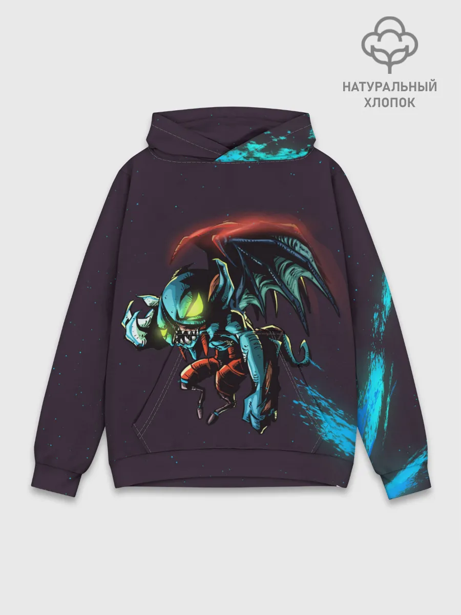 Худи мужской база хлопок / Найт сталкер | Dota 2