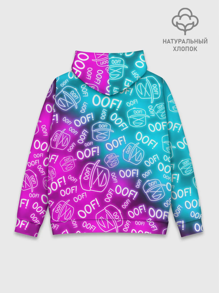 Худи мужской база хлопок / OOF ROBLOX